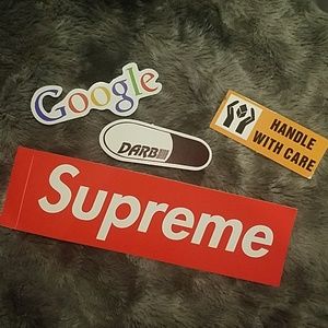 🆘️🔜$5 TODAY ONLY STICKERS💎🆕️Supreme🆕️💎